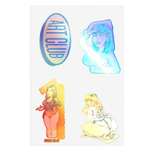 Load image into Gallery viewer, Art Club Sticker Pack v1