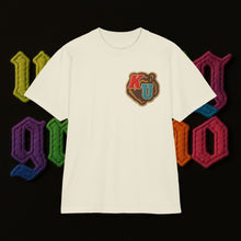 Load image into Gallery viewer, Embroidery Varsity Patch Tee