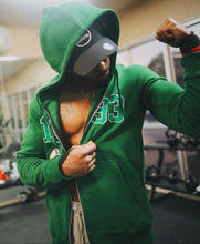 Load image into Gallery viewer, VARSITY ART DEPT. ZIP UP HOODIE