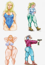 Load image into Gallery viewer, PIN-UP STICKER SHEET V1