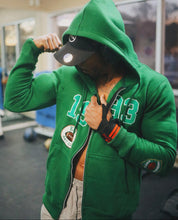 Load image into Gallery viewer, VARSITY ART DEPT. ZIP UP HOODIE