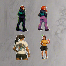 Load image into Gallery viewer, Underground Remix Pin-Up Sticker Sheet Vol. 10