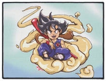 Load image into Gallery viewer, Kid Goku Floor Mat