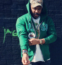 Load image into Gallery viewer, VARSITY ART DEPT. ZIP UP HOODIE