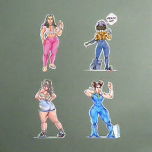 Load image into Gallery viewer, Pin-Up Sticker Sheet Vol. 5 - READY UP