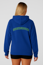 Load image into Gallery viewer, UNDERGROUND DEPT. ZIP UP HOODIE (Blue)