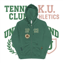Load image into Gallery viewer, VARSITY ART DEPT. ZIP UP HOODIE
