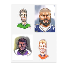 Load image into Gallery viewer, QUARTERBACK STICKER SHEET
