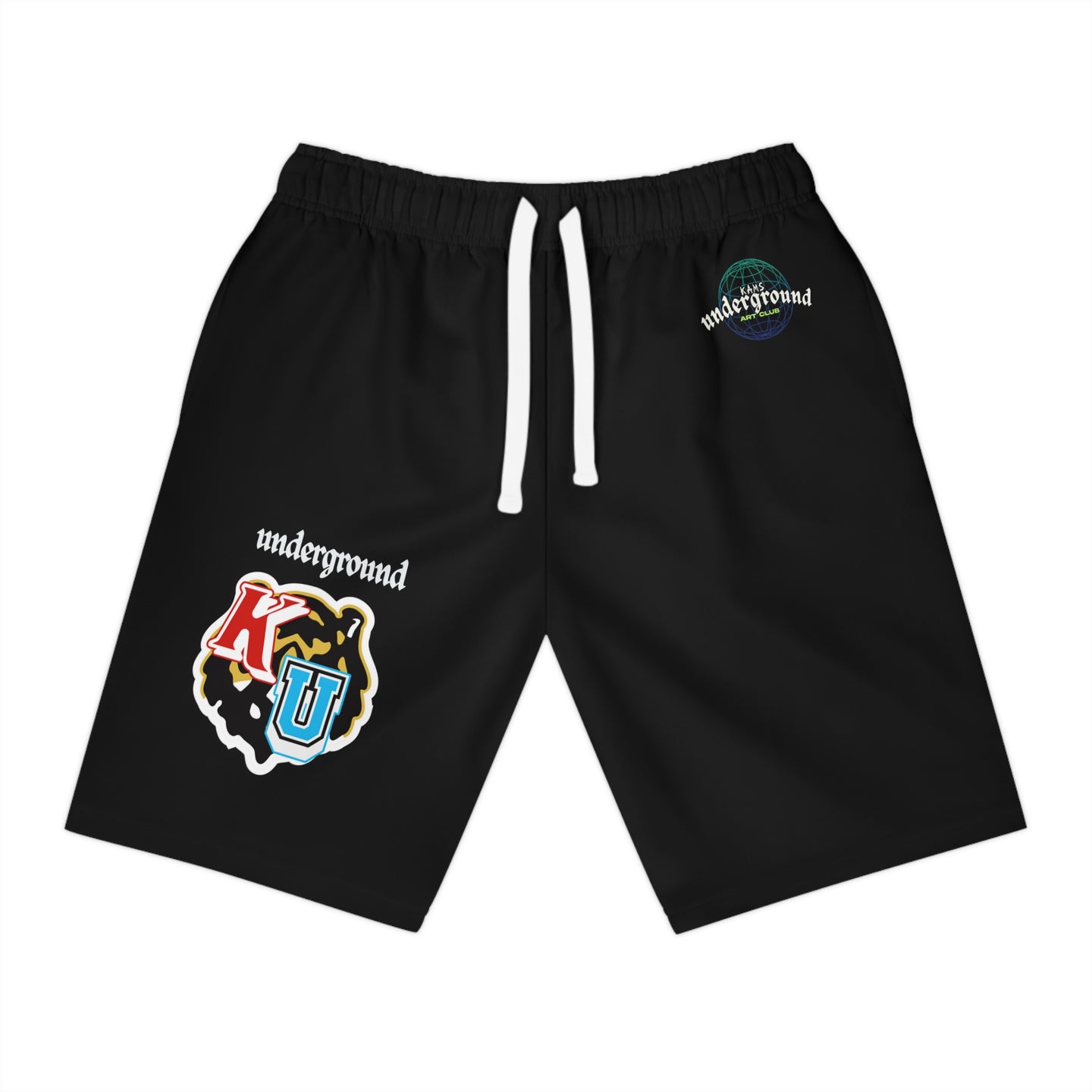 KU Varsity Shorts (Black)