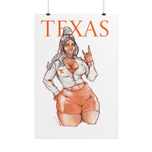 Load image into Gallery viewer, Pin Up Texas Poster
