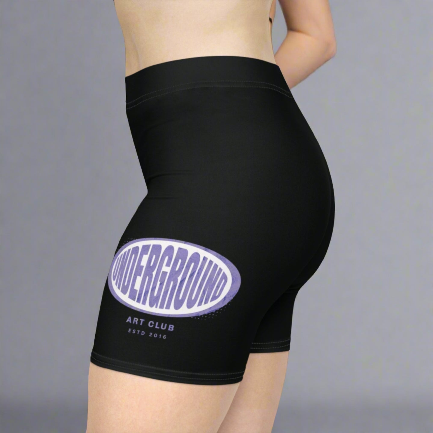 Underground Biker Shorts (Purple)