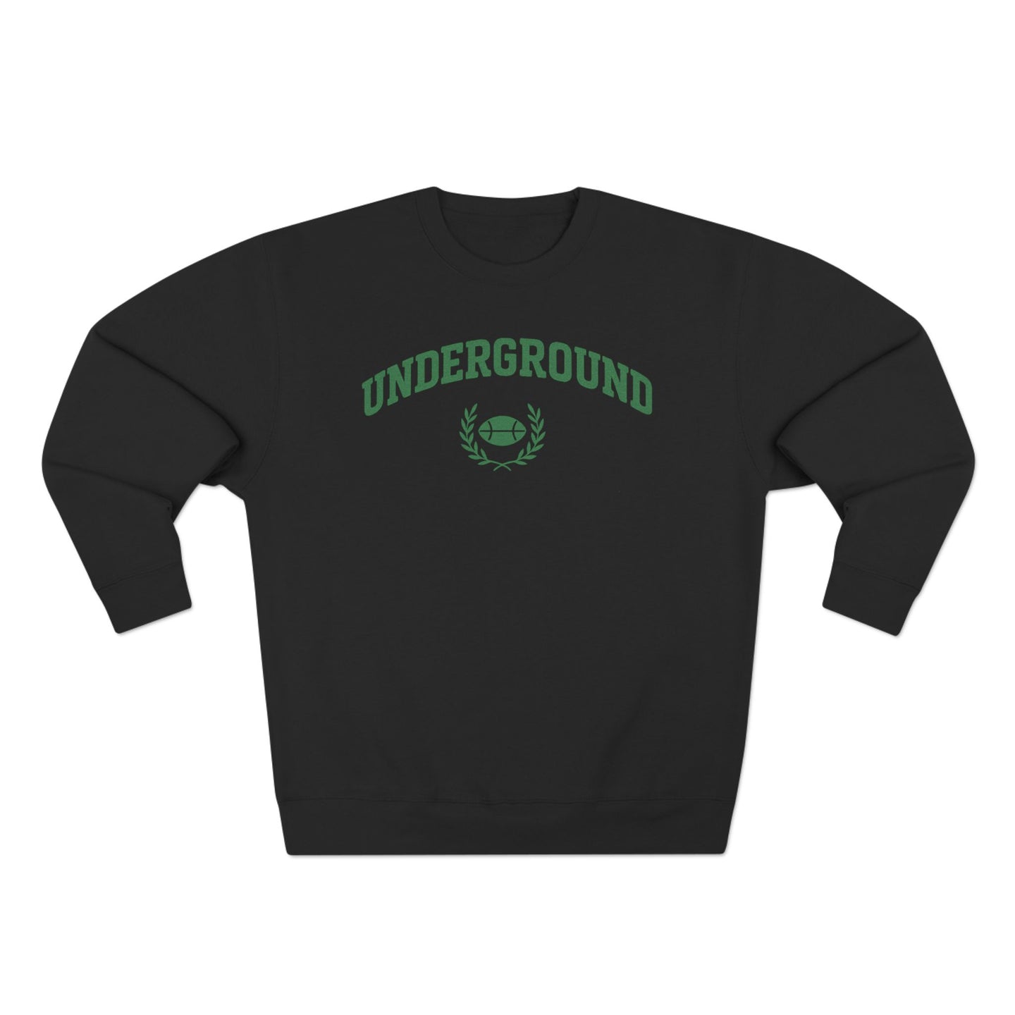 Retro Football Underground Athletics Crewneck Sweatshirt