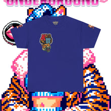 Load image into Gallery viewer, 8-BIT RETRO TIGER PIN UP TEE
