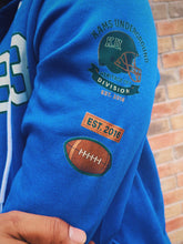 Load image into Gallery viewer, UNDERGROUND DEPT. ZIP UP HOODIE (Blue)
