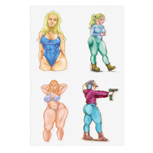 Load image into Gallery viewer, PIN-UP STICKER SHEET V1
