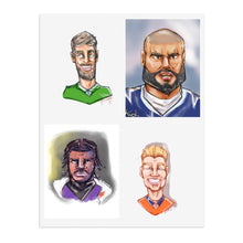 Load image into Gallery viewer, QUARTERBACK STICKER SHEET
