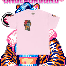 Load image into Gallery viewer, 8-BIT RETRO TIGER PIN UP TEE
