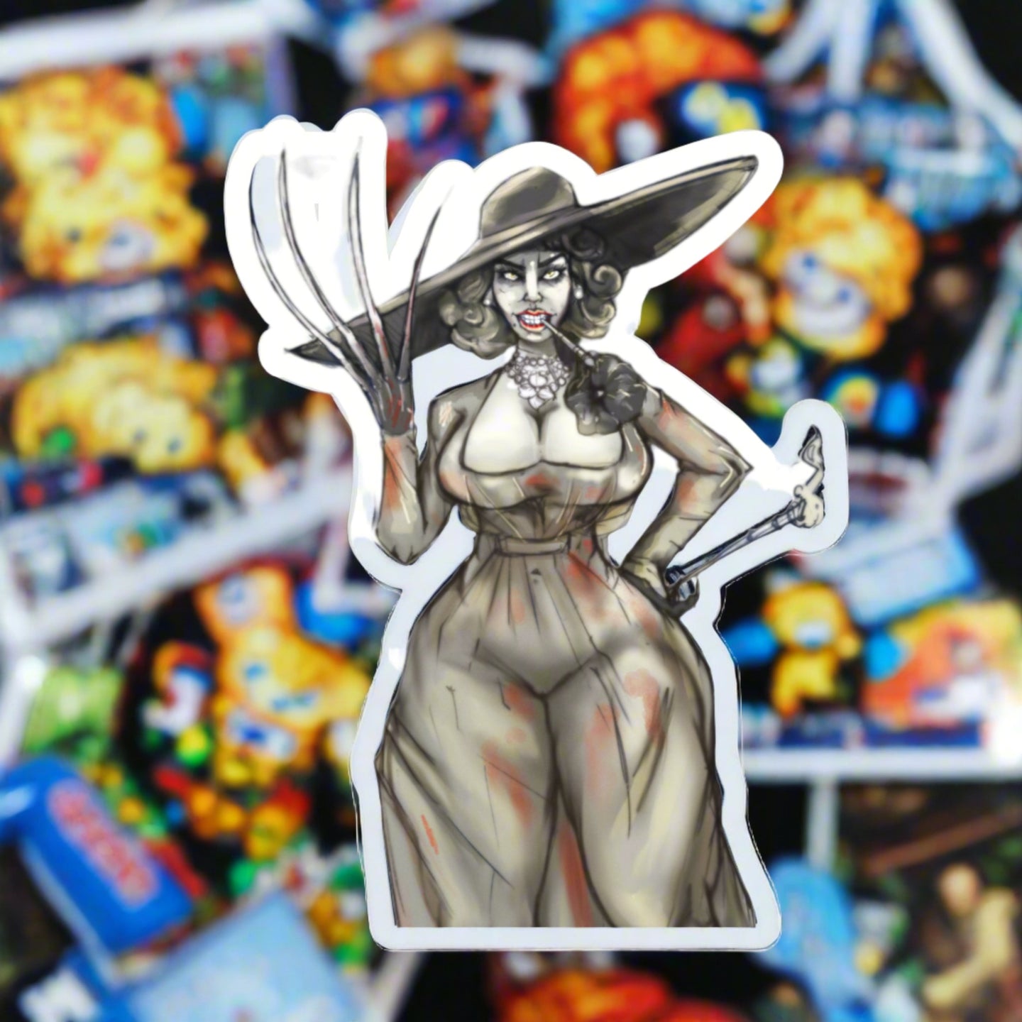 Lady Dimitrescu Sticker