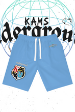 Load image into Gallery viewer, KU Varsity Shorts (Light Blue)
