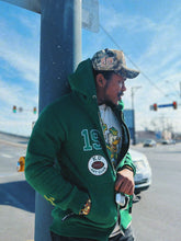 Load image into Gallery viewer, VARSITY ART DEPT. ZIP UP HOODIE
