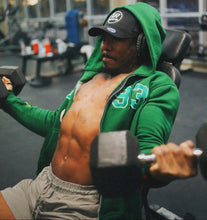 Load image into Gallery viewer, VARSITY ART DEPT. ZIP UP HOODIE
