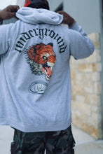 Load image into Gallery viewer, Underground Tiger Zip Up Hoodie
