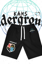 Load image into Gallery viewer, KU Varsity Shorts (Black)
