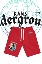 Load image into Gallery viewer, KU Varsity Shorts (Dark Red)
